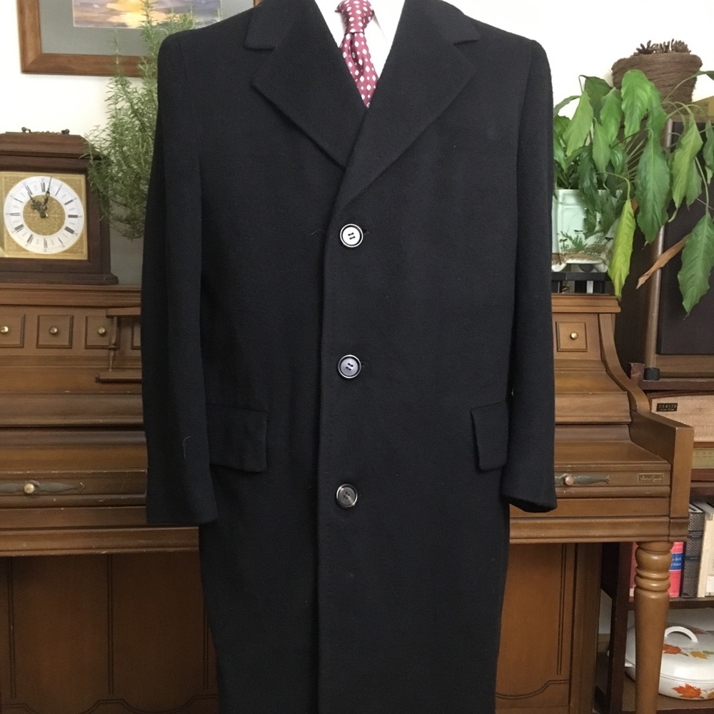 Cashmere overcoat topcoat
